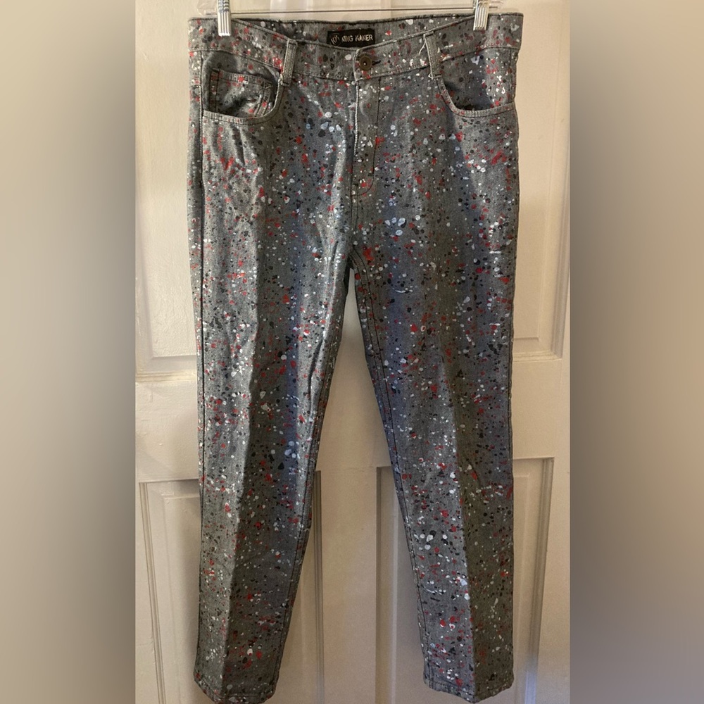 KingMaker 38 Men’s Factory Splatter Jeans